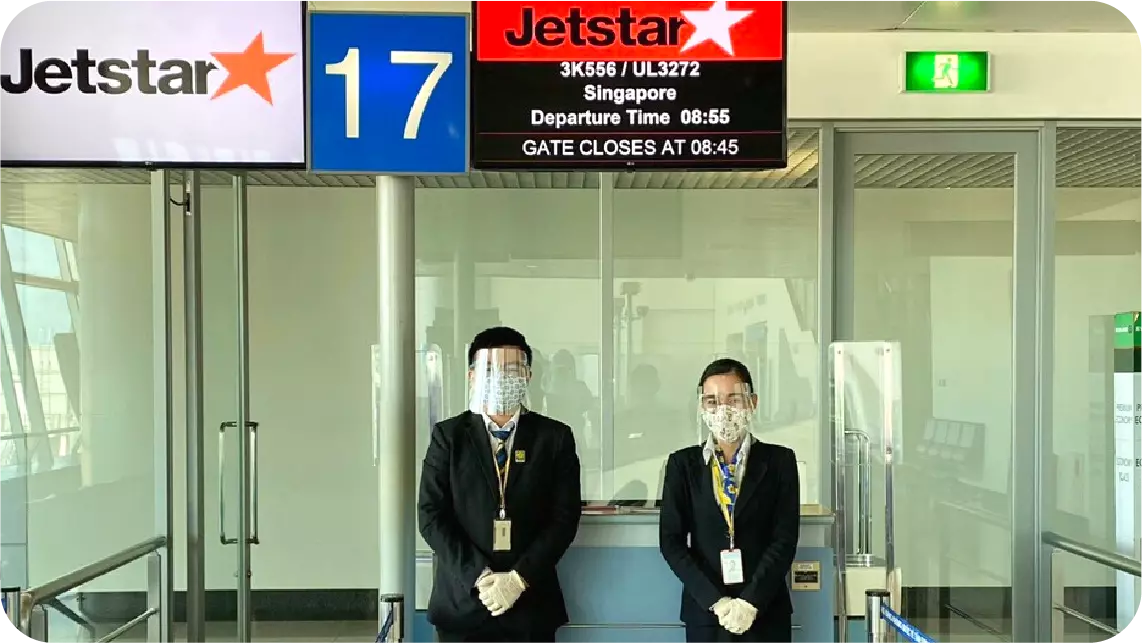 JETSTAR ASIA AIRWAYS AND SAGS
                SHARING DIFFICULTIES DURING COVID-19
